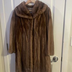 Authentic mink coat